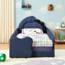 Cute Dinosaur Shaped Bed With Safety Guardrail, Toddler Frame by Unique Piece Furniture
