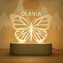 GobekUsa Baby Kids USB Night Light Personalized Children Name Lamp Custom Nursery Newborn Bedroom Home Decoration Birthday Souvenir Gift