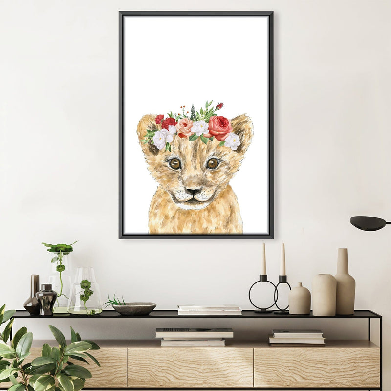 Baby Lion Canvas