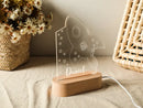 GobekUsa Baby Kids USB Night Light Personalized Children Name Lamp Custom Nursery Newborn Bedroom Home Decoration Birthday Souvenir Gift