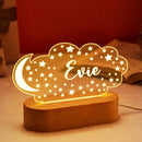 GobekUsa Baby Kids USB Night Light Personalized Children Name Lamp Custom Nursery Newborn Bedroom Home Decoration Birthday Souvenir Gift