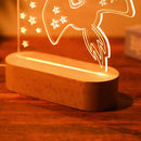GobekUsa Baby Kids USB Night Light Personalized Children Name Lamp Custom Nursery Newborn Bedroom Home Decoration Birthday Souvenir Gift
