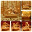 GobekUsa Baby Kids USB Night Light Personalized Children Name Lamp Custom Nursery Newborn Bedroom Home Decoration Birthday Souvenir Gift