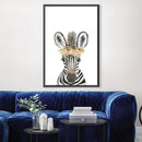 Baby Zebra Canvas