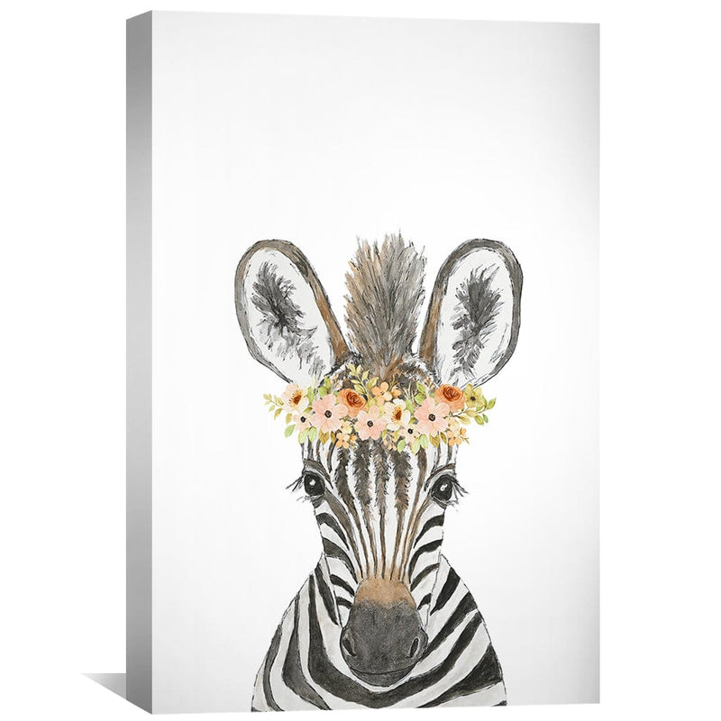 Baby Zebra Canvas