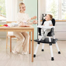 6-in-1 Convertible Baby High Chair with Adjustable Removable Tray by LJGDeals