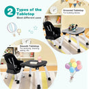 6-in-1 Convertible Baby High Chair with Adjustable Removable Tray by LJGDeals