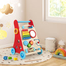 Baby Push Walker with Handle and Wheels for Boys & Girls 3+ Years Old-Muticolor