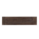 Tranquilizer Outdoor Acacia Wood Bench With Slat Panel Design