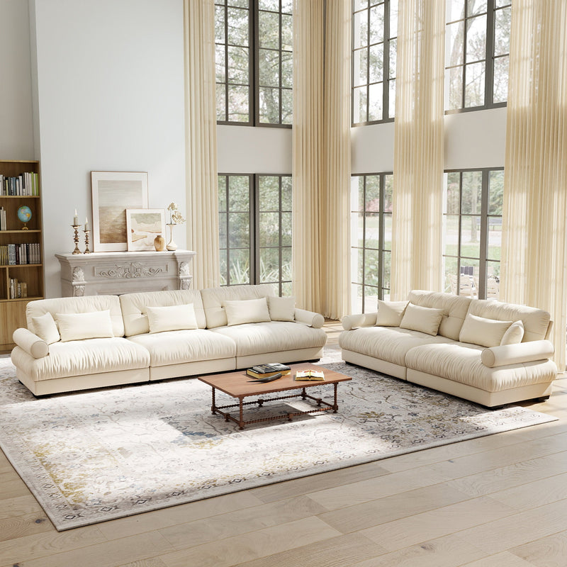 Modular Velvet Sofa Set, photo 2 of 10