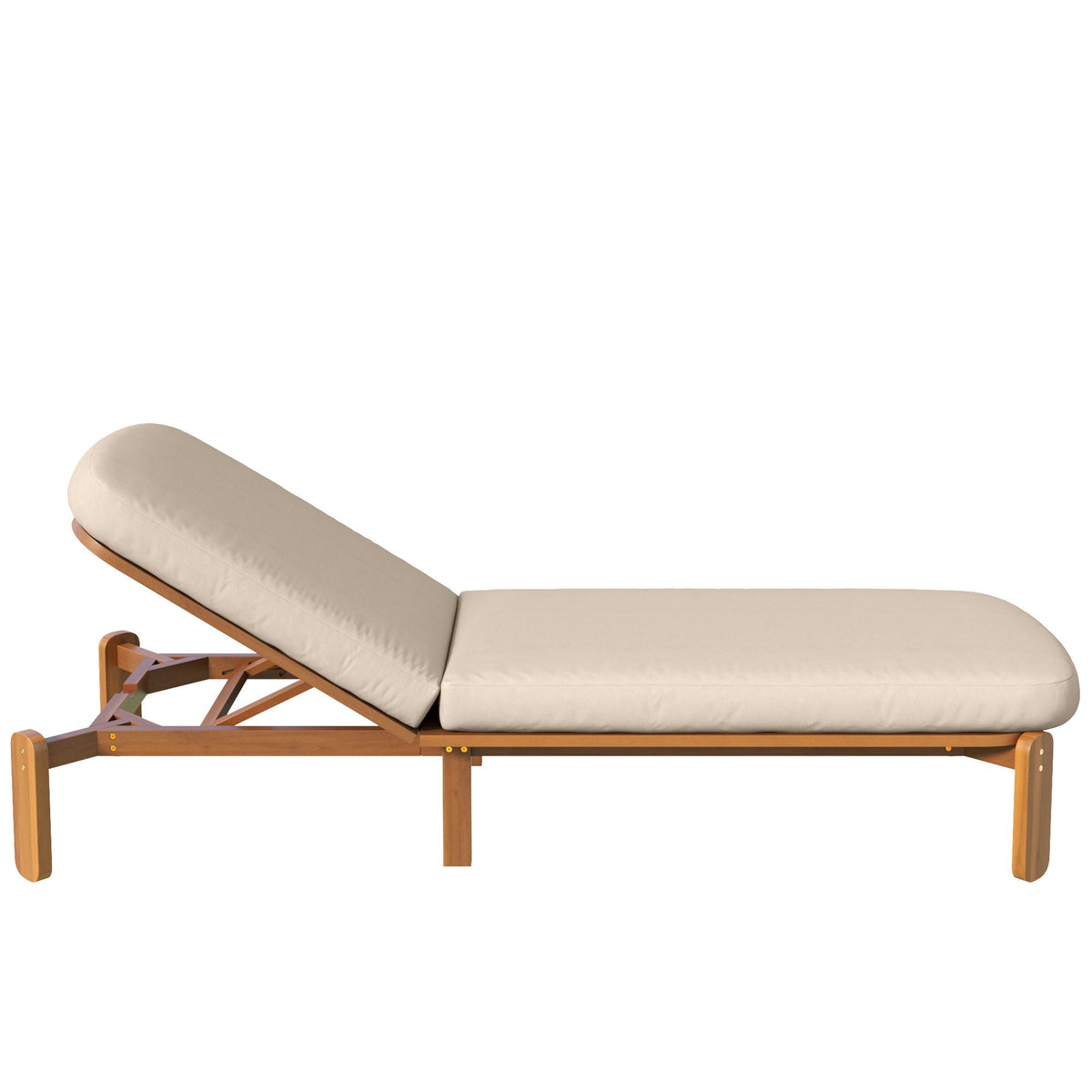 Outdoor Chaise Lounge With Adjustable Backrest, photo 33 of 40