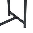 47.2" Sofa Console Table (Walnut & Black)