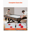 84" Air Hockey Table Air Powered Arcade Table Electronic Scorer Pushers Pucks by HouseOfZazla