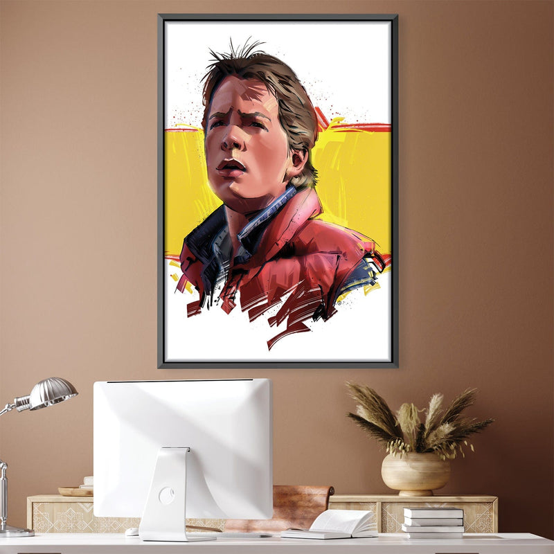 Back To The Future Canvas