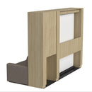 Wall Bed with Extended Sofa