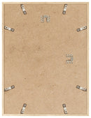 8x10 in, Set of 4, Beige Oak Frame