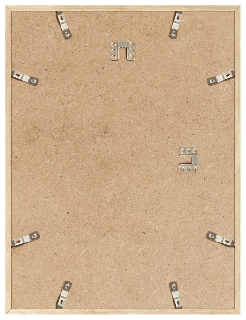 24x36 in, Set of 3, Beige Oak Frame