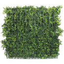 Dark Green Dense Boxwood Artificial Vertical Garden Green Wall Panel 40×40in 11 SQ FT – NFPA701 Fire Rated – Metal Backed – UV Resistant – Commercial Grade