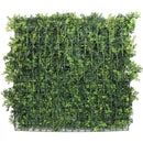 Dark Green Dense Boxwood Artificial Vertical Garden Green Wall Panel 40×40in 11 SQ FT – NFPA701 Fire Rated – Metal Backed – UV Resistant – Commercial Grade by Designer Plants USA