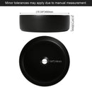 Floating Bathroom Vanity With Glossy Round Vessel Sink