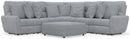 Majesty - Deep Seating Power Reclining Sectional And Ottoman