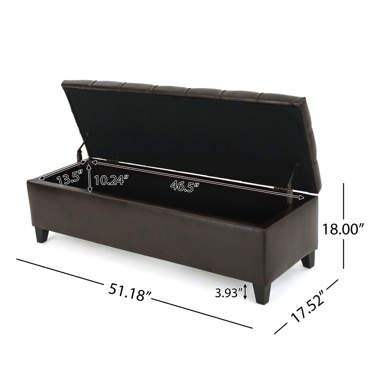 Ottoman Bench with Storage, photo 4 of 10