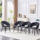 Puffy Bubble, Ball Chain Chairs For Dining Room (Set of 2) by Unique Piece Furniture