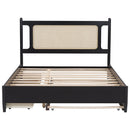 Platform Bed With 2 Big Drawers & Trundle by HouseOfZazla
