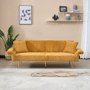 Luxury Foldable Double Sofa Bed With Folding Armrests by HouseOfZazla