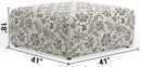 Stockbridge - Cocktail Ottoman - Denim