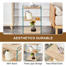 Modern 3 Layer Bedside Cabinet With Storage Function