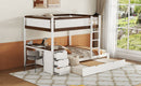 Bunk Bed With Twin Size Trundle, Storage And Desk by HouseOfZazla