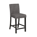 5 Piece Counter Height Table Set, Square Table And 4 Upholstered Chairs by Unique Piece Furniture
