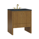 James Martin Hudson 30" Single Bathroom Vanity, Honey Oak
