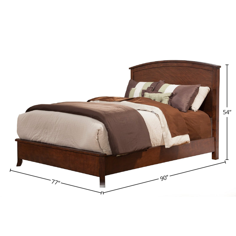 Baker Panel Bed, Mahogany