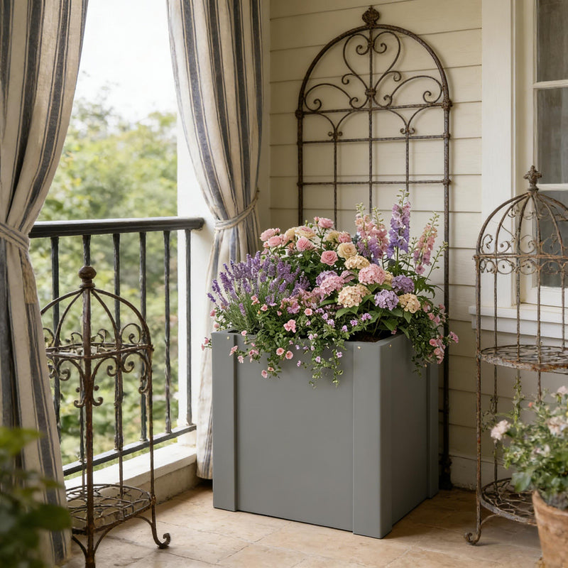Balcony Planter Bed, Outdoor Planter Box, photo 2 of 7