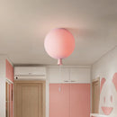 Balloon Acrylic Metal Pendant Light for Children's Rooms