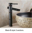 GobekUsa Brass Basin Mixer Tap: Waterfall Faucet in Antique Bronze Black Finish