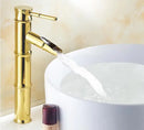 GobekUsa Brass Basin Mixer Tap: Waterfall Faucet in Antique Bronze Black Finish