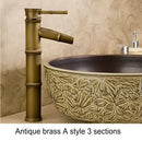 GobekUsa Brass Basin Mixer Tap: Waterfall Faucet in Antique Bronze Black Finish