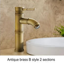 GobekUsa Brass Basin Mixer Tap: Waterfall Faucet in Antique Bronze Black Finish