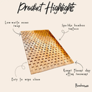 Bamboo Bath Mat by Bamboo Switch