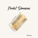 Bamboo Beard Comb | Double-Sided by Bamboo Switch