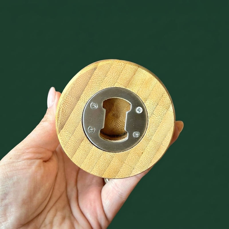 Bamboo Bottle-Shaped Bottle Opener, photo 2 of 5