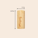 Bamboo Charcoal Floss in Bamboo Container