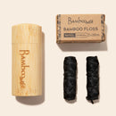 Bamboo Charcoal Floss in Bamboo Container by Bamboo Switch