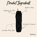 Bamboo Charcoal Floss in Glass Container