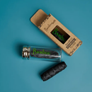 Bamboo Charcoal Floss in Glass Container by Bamboo Switch