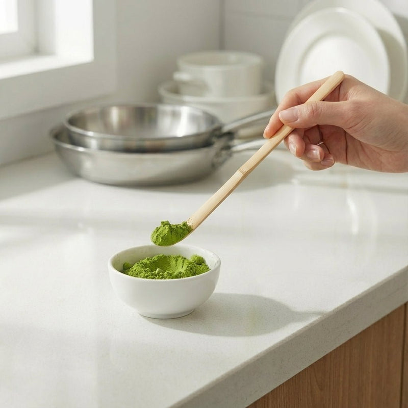 Bamboo Chashaku Matcha Scoop, photo 3 of 5