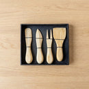 Bamboo Cheese Knife Box Set